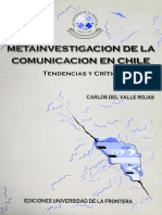 Metainvestigación de La Comunicación en Chile