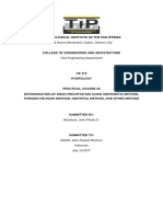 Determination of Mean Precipitation Using Arethmetic Method, Thiessen Polygon Method, Isohyetal Method, and Other Method