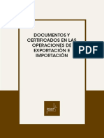 Documentos Certificados Operaciones