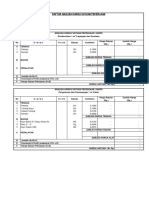 Daftar Analisa Harga Satuan Pekerjaan