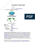 The Asia-Pacific Economic Cooperation (APEC)