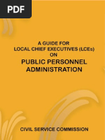 Download AGuideforLocalChiefExecutivesonPublicPersonnelAdminbyJongKingSN41957285 doc pdf