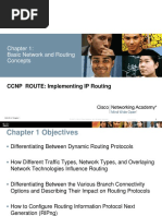 Basic Network and Routing Concepts: CCNP ROUTE: Implementing IP Routing