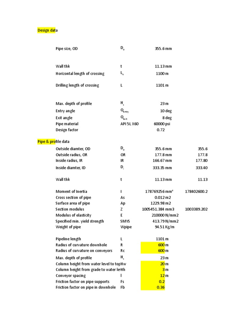 HDD Design | PDF | Buoyancy | Stress (Mechanics)