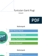 Kasus Tuntutan Ganti Rugi