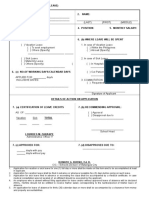 CSC Form 6-Application For Leave