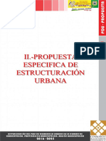 Plan de zonificación y vialidad de Huancavelica