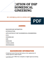 DSP Applications in Biomedical Engineering