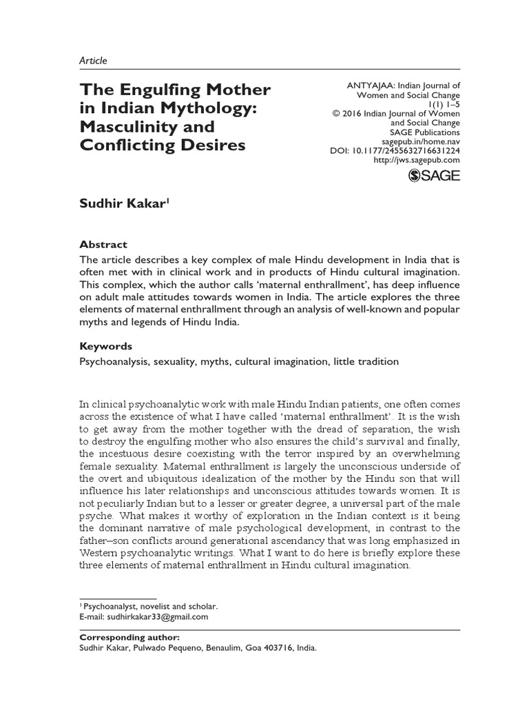 ANTYAJAA: Indian Journal of Women and Social Change: Sage Journals