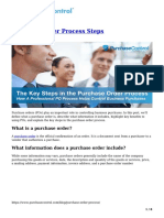 Purchase Order Process