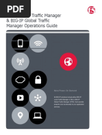 F5 LTM and GTM Basic Concepts and Operations