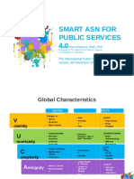 Smart Asn For Public Services 4.0: The International Public Service Forum 2018 Jakarta, 08 November 2018