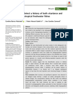 Bayesian analyses detect a history of both vicariance and geodispersal in Neotropical freshwater fishes