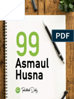 Asmaul Husna - Tadabbur Daily - Compressed PDF