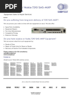 Nokia Alcatel - Lucent 7210 SAS-MXP