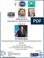 Telecom All Industry Reception: DR Houlin Zhao