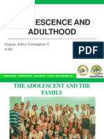 NCM 101 - Adolescence and Adulthood