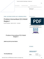 Problem Komunikasi ECU Mobil Bagian I PDF