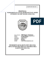 Proposal: Permohonan Untuk Pembangunan Akses Internet Di SMP Negri 10 Seluma