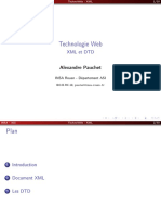 Technologie Web: XML Et DTD