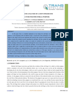 Design and Analysis of A Soft Finger End Effector For Industrial Purpose