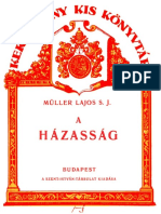 Muller Lajos A Hazassag Facsimile PDF