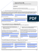 Approval Form (1B) : 1. To Be Completed by Student and Parent