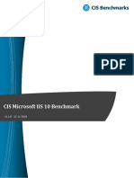 CIS Microsoft IIS 10 Benchmark v1.1.0