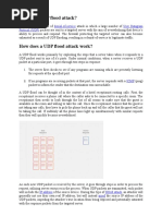 What Is A UDP Flood Attack?: Denial-Of-Service User Datagram Protocol (UDP)