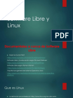 Software Libre y Linux