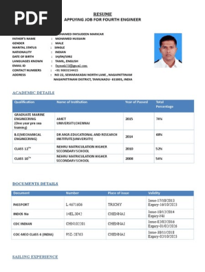 Biodata