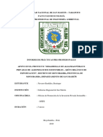 Informe Final de Prácticas