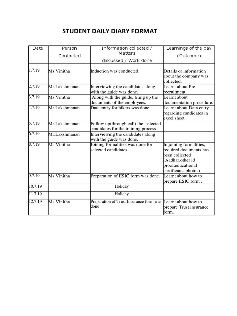 Daily Report... | PDF