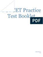 [PDF] Pupcet Practice Test