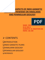 Structural Aspects of Indo-Gangetic Plains and Rewiews On