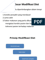 Prinsip Dasar Modifikasi Diet - RPL