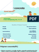 Types of Polymer Concrete, Properties, Applications