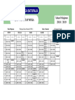 Jadwal Tatap Muka