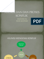 Asumsi Dan Dan Proses Konflik