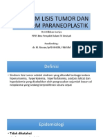 Sindrom Lisis Tumor N Sindrom Paraneoplastik DR - Hibban PTT