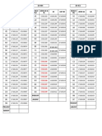 JB 403-421 asset tracking records