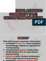 Membentuk Komuniti Pembelajaran Profesional (PLC) di Daerah