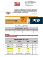 Ahmedabad Class Schedule