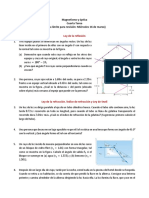 Magnetismo y óptica: Reflexión, refracción, RTI y dispersión