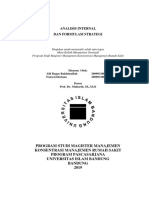 Analisis Internal Dan Formulasi Strategi