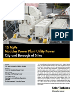 15 Mwe Modular Power Plant Utility Power: City and Borough of Sitka