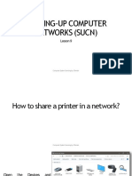 Setting-Up Computer Networks (Sucn) : Lesson 9