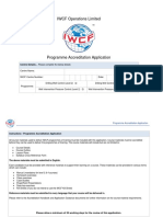 AC-0097 Programme Accreditation Application