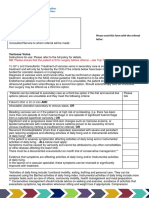 SYB Varicose Veins Checklist