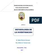 Modulo de Metodologia de La Investigacion